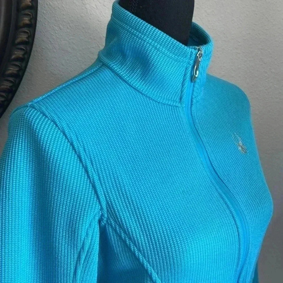Spyder Women’s Core Sweater Full Zip Riviera Medium - Picture 14 of 16